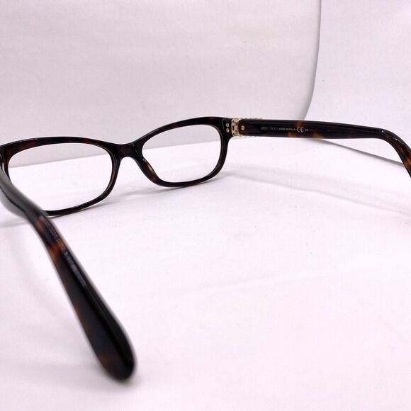 Jimmy Choo Eyeglasses Frame JC76 TVD 53 [] 16 135 MM Authentic Tortoise Designer - Picture 11 of 11